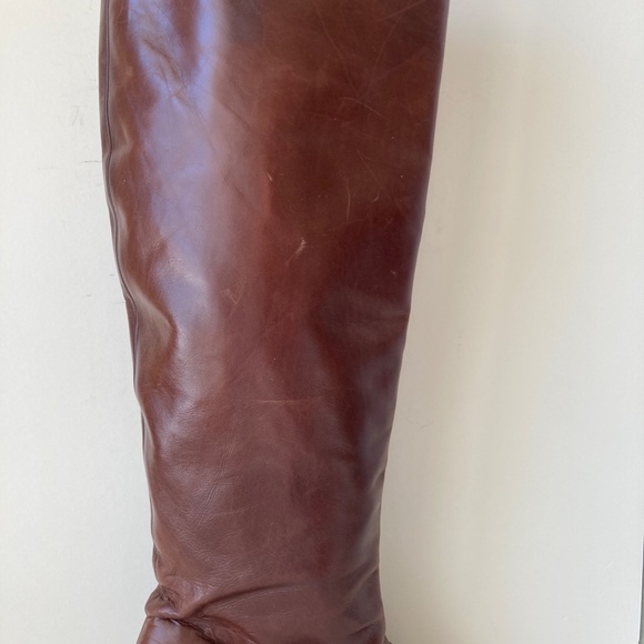 Salvatore Ferragamo Vintage Leather Boots Made in Italy - Picture 13 of 13